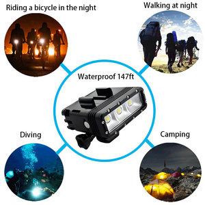 Ánh sáng video không thấm nước, phù hợp cho GoPro Hero 7/6/5/4/3 +/3/2/1. Phụ Kiện máy ảnh - Product Image 2