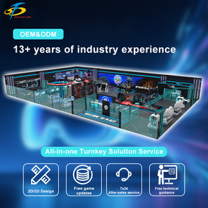 Sans fil, 4 joueurs, intérieur, 360° ° Machine de jeu de tir VR d'arcade 4K HD avec expérience immersive par vibration du repose-pieds et retour sur investissement élevé (anglais) - Product Image 4