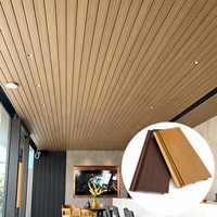 Panneau mural et plafond extérieur en ASA imperméable, résistant aux intempéries, revêtement extérieur pour villa, jardin et bâtiment commercial
