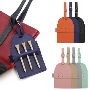 Organizador de Accesorios de Golf de Cuero PU en 8 Colores, Bolsa para Guardar Tees y Cinturón, Etiqueta Personalizada, Regalo Promocional Portátil y Moderno - Product Image 1