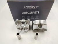 New AUFERAY for Odyssey Accord CP2 RB3 CU2 OE 13010-R40-A00 13010-R40-A10 K24Z2/K24Z5 87mm (0.00/0.25/0.50) Engine Piston Kit