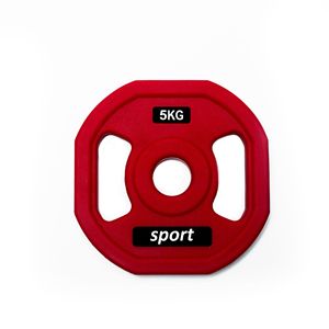 Yiwu Juego de Barras y Discos de Acero de 20 kg con Soporte para Barras, Discos Bumper y Sistema de Ajuste Rápido Tipo Boca de Cocodrilo - Product Image 5