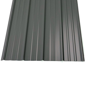 Tôle d'acier galvanisé coloré de calibre 24, 0,4 mm - Tôle de toiture ondulée pour abri de voiture - Product Image 1