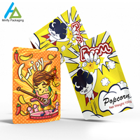 Sacs Mylar personnalisés Minfly à haute barrière en aluminium imprimé, sachets à fermeture éclair en PE de qualité alimentaire pour chips et noix