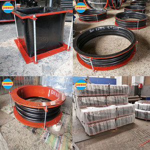 Leeboo Großdurchmesser-Hochtemperatur-Luftkanal-Kompensator Dampfleitungs-Flexibler Flanschanschluss Stoff-Dehnungsfuge - Product Image 4