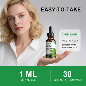Aceite de Orégano <span class=keywords><strong>en</strong></span> Gotas para el Cuidado Diario, Ayuda a Mejorar el Equilibrio Microbiano Intestinal del Cuerpo, Entrega Rápida - Product Image 5