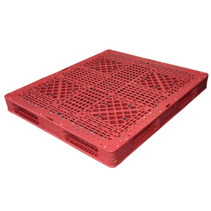 <span class=keywords><strong>Pallet</strong></span> in Plastica Standard 1000x1000 Resistente Impilabile 9 Piedi Nuovo con Superficie Perforata su un Lato per Uso in Magazzino - Product Image 5