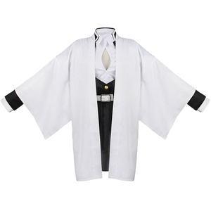 Anime <span class=keywords><strong>Mitsuri</strong></span> Kanroji Sexy Women Kimono Ladies Halloween <span class=keywords><strong>Cosplay</strong></span> Costume Set Elegant pour les fêtes et les jeux de rôle - Product Image 1