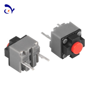 Microinterruptor silencioso Kailh 6x6x7.3mm, botón cuadrado silencioso con punto rojo/amarillo, interruptores para ratón de gaming con vida útil de 10M-20M para reparación y bricolaje - Product Image 2
