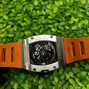 Siêu Sang Trọng Của Người Đàn Ông Của Titan Thép Đồng Hồ Đeo Tay Tự Động Rm010 Phong Trào Sáng Không Thấm Nước Trường Hợp Vương Miện Con Trơn Quay Số Hiển Thị Mới - Product Image 5