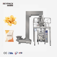 Machine d'emballage automatique VFFS pour chips, noix et snacks, avec purge d'azote KL-420 Keypack