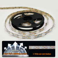 Bande LED à lentille diffuse de type S, rouleau de 5m ou 10m, personnalisable 3000K 4000K 6500K, installation sans découpe pour coins de profilés