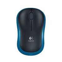 Souris sans fil Logitech M185 d'origine Mini souris portable pratique Batterie préinstallée