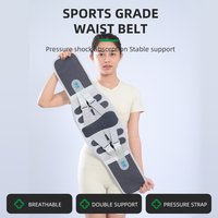 Ceinture de soutien lombaire orthopédique pour le redressement du dos, en tissu élastique respirant, certifiée CE, pour le travail