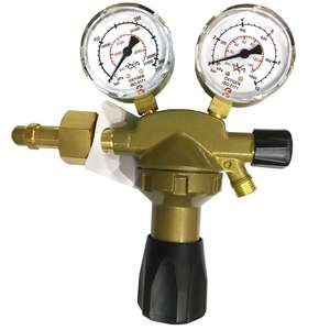 Régulateur de pression en laiton G5/8F pour azote/oxygène/argon, manomètre 200 bars pour la réduction de la pression, environnements industriels et de laboratoire - Product Image 4