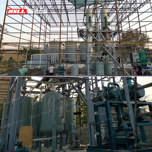 Henan güç fabrika düşük fiyat doğrudan satış atık lastik Pyrolysis yağı geri dönüşüm makinası dizel damıtma ekipmanları - Product Image 3