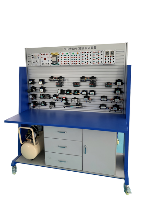 PLC and Inverter Trainer Teaching Equipment Electrical Lab PLC Training Kit