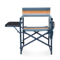 Chaise de camping et de pêche pliable compacte en métal surdimensionnée avec logo personnalisé CE