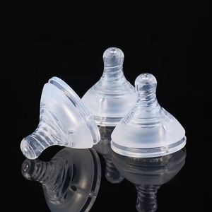 <span class=keywords><strong>Tétine</strong></span> en silicone pour <span class=keywords><strong>biberon</strong></span> à col large pour bébé - Product Image 2