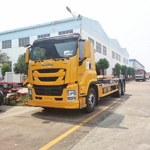 Camion à benne basculante ISUZU GIGA 6x4, camion à bras hydraulique de 20 tonnes pour le transfert de déchets - Product Image 2