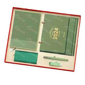 Juego de Regalo Personalizado con Logotipo Impreso para Reunión Anual de Empresa 2026, Calendario, Cuaderno, Memoria USB, Bolígrafo, Juegos de Regalo Empresariales - Product Image 1