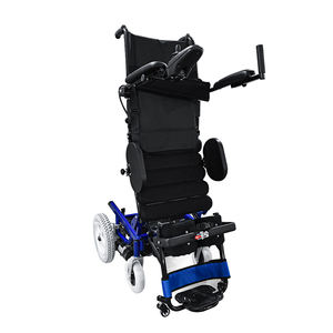 アームレストスタンドアップ電気車椅子フリップアップ快適な安全レグレストベルト付き - Product Image 6