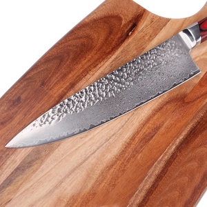 Japanese Handmade 67 Layer Damascus Steel <strong>Sharp</strong> Chef <strong>Knife</strong> <strong>Set</strong> with Damascus Steel Handle - Product Image 5