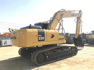 Nueva llegada usada Komatsu Excavadora hidráulica Japón Original 22 toneladas Komatsu PC220 maquinaria de construcción de alta eficiencia - Product Image 6