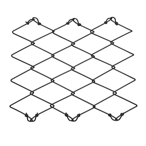 8ft <span class=keywords><strong>6ft</strong></span> elmas örgü siklon tel çit sıcak daldırma galvanizli düz örgü tekniği dokuma ve kesim kaynaklı zincir bağlantı çit rulo - Product Image 5