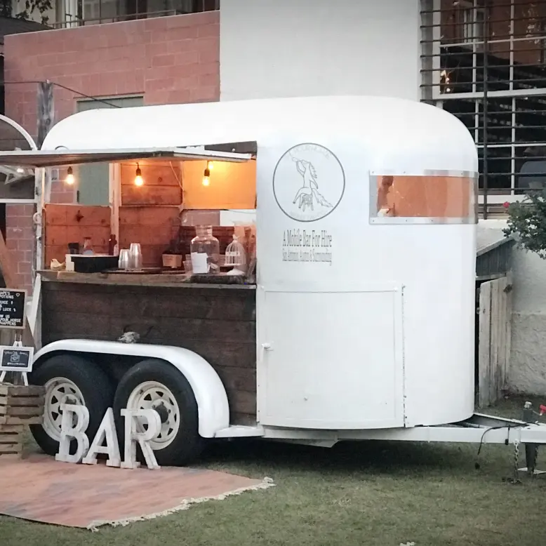 모바일 식품 트럭 카페 밴 커피 카트 foodtruck 모바일 주방 말 트레일러 아이스크림 트럭 모바일 바