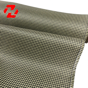 <span class=keywords><strong>Tissu</strong></span> hybride personnalisé en <span class=keywords><strong>Kevlar</strong></span> et carbone pour équipements sportifs légers - Product Image 1