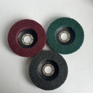 Disque <span class=keywords><strong>de</strong></span> conditionnement <span class=keywords><strong>de</strong></span> surface professionnel 100*16mm, élimine efficacement la rouille, la peinture et la corrosion du métal - Product Image 3