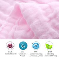 6'lı Paket Ekstra Yumuşak Emici Organik Muslin Pamuklu Spandeks Bebek Geğirme Bezleri/Önlükleri/Havluları Ev Desenli Çocuklar İçin