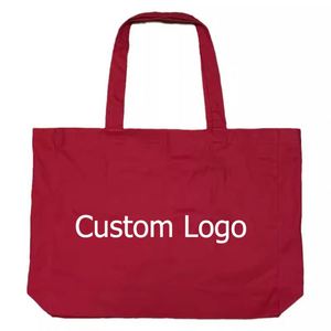 Bolsa de Compras de Lona de Algodón Reciclable con Logotipo Personalizado Impreso, Bolsa de Compras Reutilizable Ecológica - Product Image 2