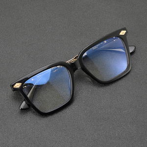 Veneta Chất lượng cao sang trọng cổ điển thông số kỹ thuật thiết kế thương hiệu vuông kính Đeo Mắt Kính Titan kính quang khung 2025 - Product Image 2