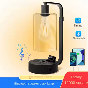 Lámpara de Escritorio Minimalista Nórdica, Lámpara de Mesa Decorativa para Dormitorio con Carga Inalámbrica, Enchufe Multifunción USB E26 - Product Image 6