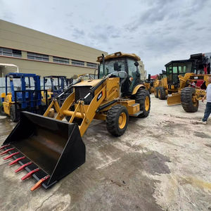 100% 420F2 420F มือสองรถแบคโฮมือสองเครื่องจักรมือสองรถตักดินใช้420F2 420F แมว100% ของแท้ - Product Image 1