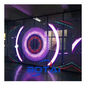 Layar LED Transparan Perekat Botai P3.91-7.8 Indoor 1000x1000 pada Panel Kaca - Product Image 4
