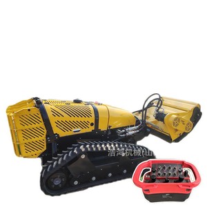 Tondeuse robot autotractée tout-terrain pour désherbage, réservoir, pente, pelouse, télécommande, tondeuse à chenilles - Product Image 1