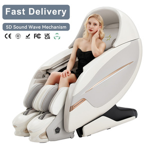 Luxuriöser Ganzkörper-Massagesessel von Nacken bis Oberschenkel mit 4D-Zero-Gravity-Funktion und Morningstar 4-Rollen-<span class=keywords><strong>Massage</strong></span> - Product Image 1