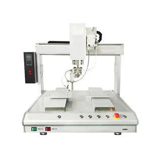 Desktop automatic soldering machine 5 axis solder iron robot rotation axis soldering iron machine