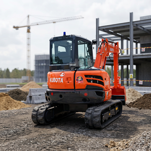 Offre Spéciale : Nouvelle Excavatrice Kubota KX057-4, Mini-machine Kubota de 5,5 Tonnes en Excellent État, Disponible en Stock avec la Meilleure Offre de Remise - Product Image 1