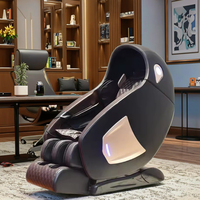 Canapé de bureau de luxe, meilleur canapé de bureau, fauteuil de massage intelligent AI 3D à gravité zéro, piste SL, massage complet du corps 4D