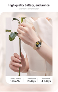 Mới Siêu Mỏng Phụ Nữ Thời Trang T8 Mini Thông Minh Đồng Hồ Oxy Máu Thể Thao Ban Nhạc Thông Minh Reloj Intelligente Phụ Nữ Thông Minh Đồng Hồ - Product Image 5