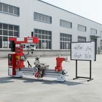 Machine Combinée Multifonctionnelle de Perçage, Fraisage et Tournage de Qualité Supérieure, à Usage Moyen, Très Demandée