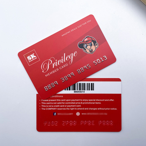 Tarjeta de Regalo de PVC con Número de Serie Personalizado, Código de Barras, Código QR, Impresión Digital, Tarjeta de <span class=keywords><strong>Descuento</strong></span> para Membresía - Product Image 6
