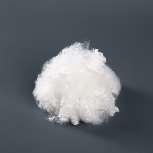 <span class=keywords><strong>Fibre</strong></span> discontinue creuse conjuguée 25D 100 % <span class=keywords><strong>polyester</strong></span>, régénérée, ignifuge, antistatique, anti-déformation, siliconée, solide - Product Image 1