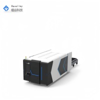 Machine de découpe laser à fibre à double plateforme fermée 3000x1500 mm 3000w
