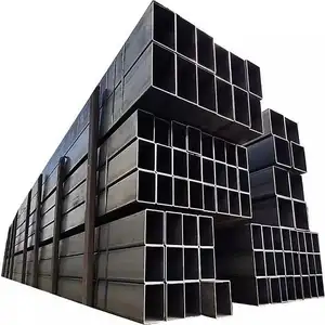 Processing customization 50x70 rectangular steel tube/rectangular tubes/rectangular tubes black square pipe