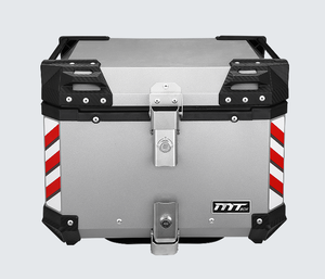 Boîte à outils en aluminium <span class=keywords><strong>MOTO</strong></span> expédition d'usine Tailbox 45L boîte à outils <span class=keywords><strong>moto</strong></span> Scooter <span class=keywords><strong>moto</strong></span> X Logo boîte supérieure - Product Image 5